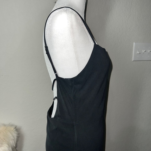 Lulu’s Who Do You Love? Washed Black Bodycon Dress Size large - Picture 8 of 10